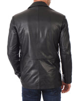 Men Genuine Leather Blazer Sport Coat 29